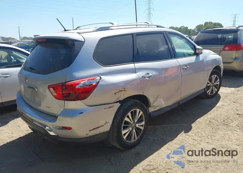 2017 Nissan Pathfinder S from USA, damaged, VIN 5N1DR2MMXHC629013